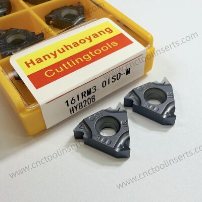 Standard CNC Threading Insert Model 16ERM AG55 with PVD Coating HYB208 Suitable for Machining Difficult-to-Machine Materials Except