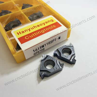Standard CNC Threading Insert Model 16ERM AG55 with PVD Coating HYB208 Suitable for Machining Difficult-to-Machine Materials Except