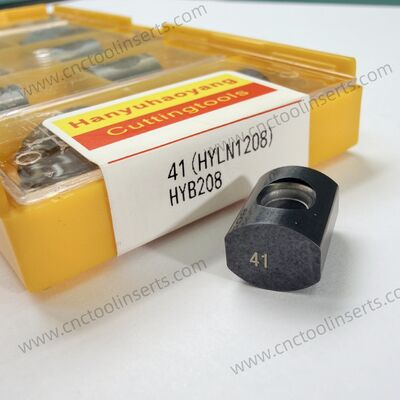Heavy-Duty Peeling Milling Insert 41 (HYLN1208) – PVD HYB208 Coated, for Difficult Materials (Excl. High-Temp Alloys)