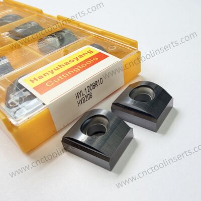 PVD HYB208 Coated Heavy-Duty Peeling Milling Insert for High-Efficiency Stock Removal on Difficult Materials