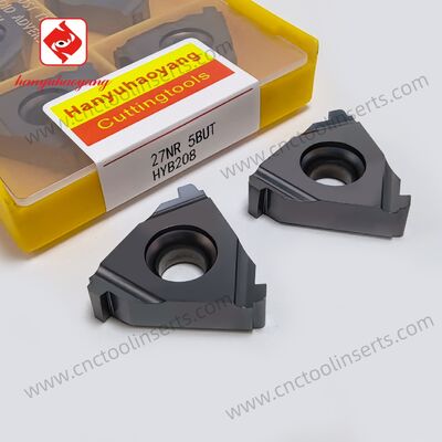 27NR 5BUT Threading Insert – PVD HYB208, for Difficult Materials (Excl. High-Temp Alloys)