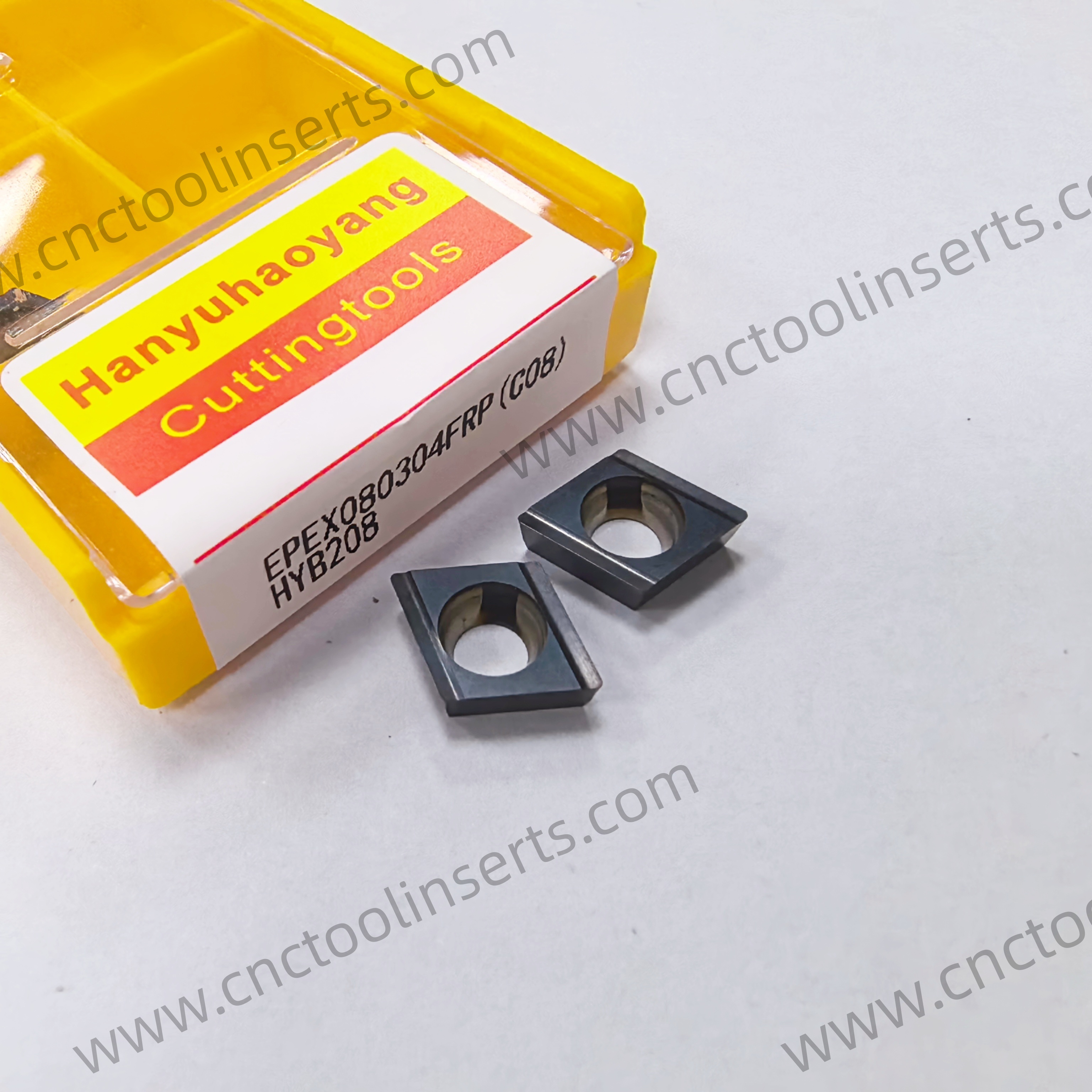 CNC Boring Inserts Wc-Co PVD Coating EPEX080304FRP(C08) HYB208 ...