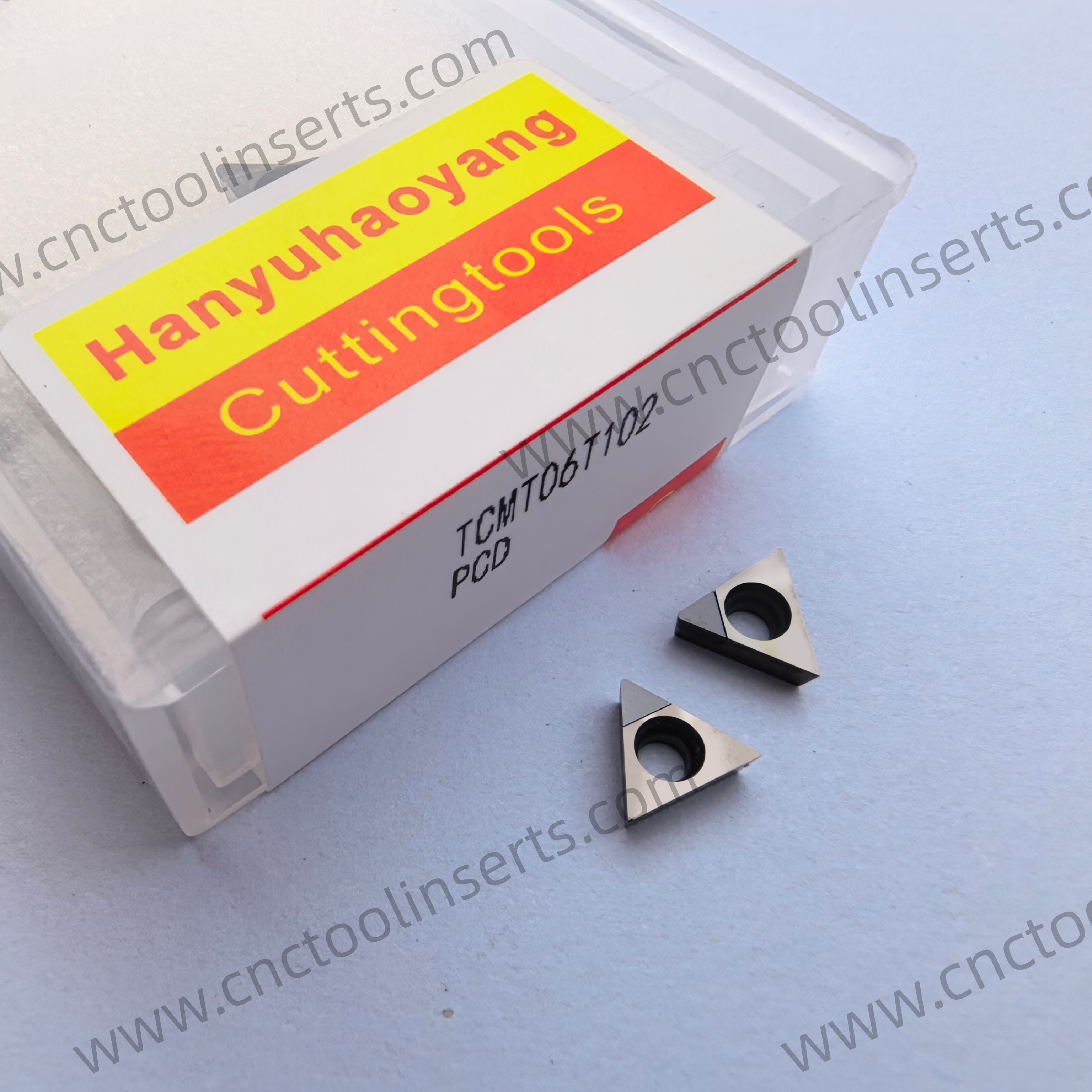 CNC Standard Boring Inserts PCD Material Model TCMT06T102 - For Heavy ...