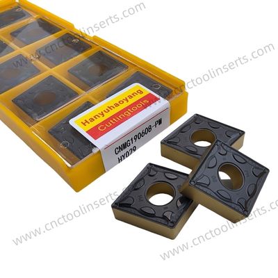 CNC-Drehungseinlagen Wc-Co CVD-Beschichtung CNMG190608-PM HY029 Stahl