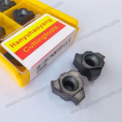 Insert à rainures CNC avec revêtement PVD TNCW1606-L4.0 HYB205, adapté aux matériaux difficiles à usiner, à l'exception des alliages à haute température.