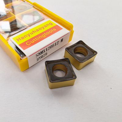 CNC 보어링 삽입 Wc-Co CVD 코팅 SNMX120512-M HY029, 초연합을 제외한 모든 기계가 어려운 재료에 적용됩니다.