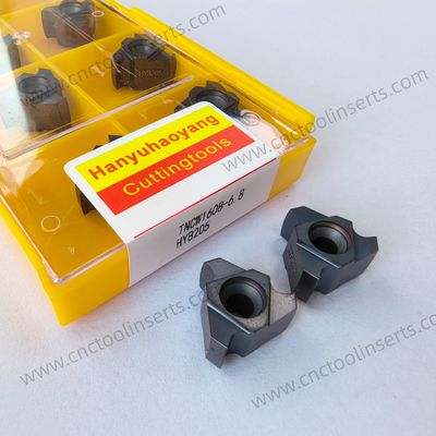 CNC Grooving Insert with PVD Coating TNCW1608-6.8 HYB205 Suitable For Difficult-to-machine Materials Except High-temperature Alloys.