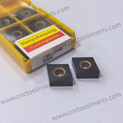 Coupeuse à fraisage CNC standard, modèle CNMA120408, avec revêtement CVD HYHH08, adaptée à l'usinage du fonte