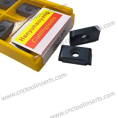 CNC precision milling series insert, Model 1040.004, with PVD coating HYB208, designed for machining all difficult-to-cut materials except superalloys