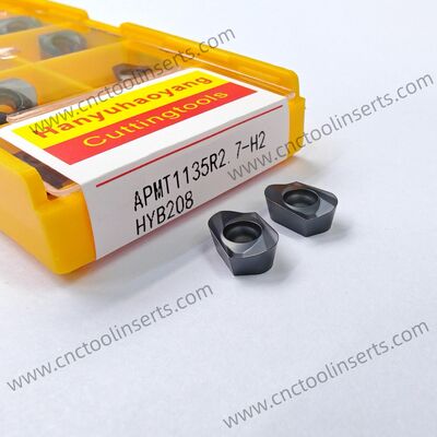 ورودی های سری فرش دقیق CNC، مدل APMT1135R2.7-H2، با پوشش PVD HYB208، قابل استفاده برای ماشینکاری تمام مواد سخت برای ماشین سازی به استثنای ابرلیوا.