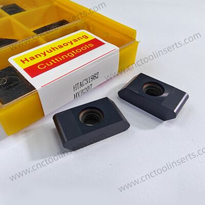 CNC 중용 껍질 회전 삽입기, 모델 HTAC31982, PVD 코팅 HYB207, 고온 합금 제외한 모든 가공하기 어려운 재료를 가공할 수 있습니다.