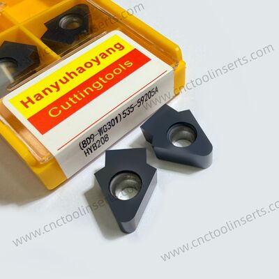 CNC Gear Shaping Insert (BD9-WG301) 535-59205A PVD HYB208 Dilapisi, untuk bahan yang sulit (Kecuali paduan tahan lama)