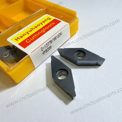 Inserto di scanalatura CNC non standard con rivestimento PVD per materiali difficili da lavorare e opzioni personalizzabili